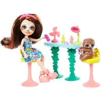 Enchantimals Nagelsalon Set met Pop en Luiaard