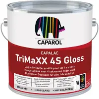 Caparol Capalac Trimaxx 4S Gloss | Hoogglans Lakverf Buiten 1 LTR - Wit