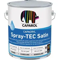 Caparol Capacryl Spray Tec Satin | Verspuitbare Zijdeglans Lakverf 2,5 LTR - Wit