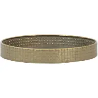 Light & Living Dienblad Stavo Brons | Ø 39 X 8,5 Cm