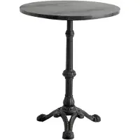 Nordal Café bijzettafel - zwart marmer