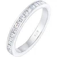 Elli PREMIUM Ring zilver / wit