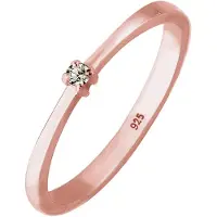 Elli Ring 'Solitär' rose-goud