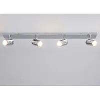 LINDBY Plafondlamp , DEJAN, dimbare, Metallic, Badkamer, Metaal, Modern