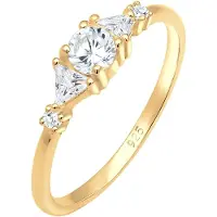 Elli PREMIUM Ring goud / transparant