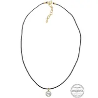 Elli Ketting 'Kristall' goud / zwart