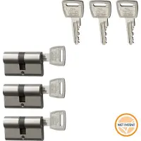 Nemef Deurbeslag | Cilinder | NF3+ | 30/30 mm | 3 stuks
