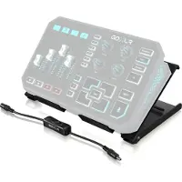 TC-Helicon Verstelbare tafelsteun - GO XLR - Robuust metaal - 4 hellingsposities - Rubber pads