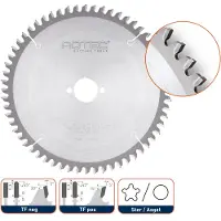 Rotec HM zaagblad voor NF-metalen, ø210x2,8x30mm Z=54 TF neg - 5551070