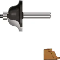 Rotec HM Lijstfrees | GOLD-LINE | ø43 | R=8 | d2=8 - 271.13.0800