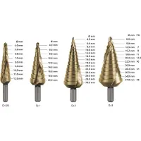 Rotec HSS Trappenboren S.P. TIN Nr.1 4,0-20,0 - 4250210