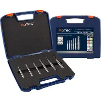 Rotec HSS-E vingerfrezenset '610C', DIN 844, 6-dlg, ø4-12 - 610.9412C