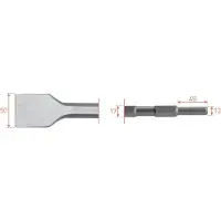 Rotec 6-kant Spadebeitel 50x280mm 6-kant ø17,0 / ø13x45 - 2155020