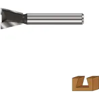 Rotec HM Zwaluwstaartfrees | GOLD-LINE | ø12,7/14 | d2=12 - 272.06.1270
