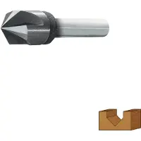 Rotec VHM V-Groeffrees, 60, GOLD-LINE, ø14, d2=8 - 271.08.1401