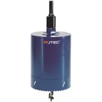 Rotec Verlengde gatzaag 85x100mm 8-12tpi incl.boor +6kt adapter - 5295085