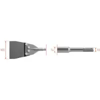 Rotec SDS+ Spachtelbeitel 100x250mm - 2150065
