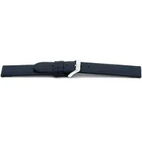 Claudio Calli Horlogeband C607 Classic Blauw Ongestikt 12x12 mm