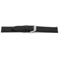 Claudio Calli Horlogeband I147 Classic Zwart Waterproef 24x24 mm NFC