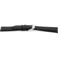 Claudio Calli Horlogeband F115 Dover Zwart Lak 18x16 mm