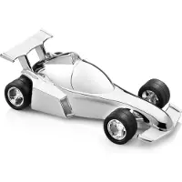 Zilverstad - Spaarpot Race auto verzilverd