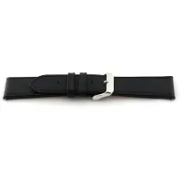 Claudio Calli Horlogeband H135 Kayak Zwart Leder 22x20 mm