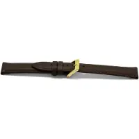 Claudio Calli Horlogeband D346G Dover Bruin Goud 14x12 mm