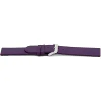 Claudio Calli Horlogeband F801 Classic Paars Ongestikt 18x18 mm NFC