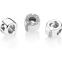 Pandora Sieraden Letter Q Sterling Zilveren Bedel