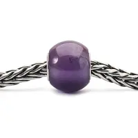 Trollbeads kraal TSTBE-00025 Ronde Amethist