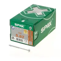 Spax 0251010500875 Houtschroef 5 mm 87 mm T-STAR plus Staal WIROX 150 stuk(s)