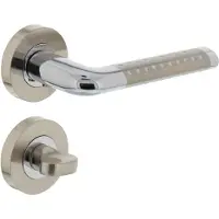 Intersteel Deurkruk Marion rond rozet met sluiting chroom