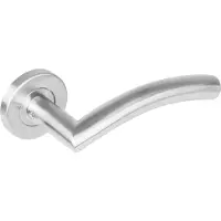 Intersteel Deurbeslag | Deurklink | | Lisa (RVS, Geborsteld)