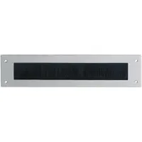Intersteel | Tochtwering | 325x75mm | Rechthoek | Chroom Mat