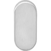 Intersteel Afdekrozet ovaal verdekt 65x30x10mm - RVS