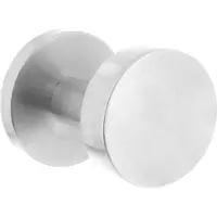 Intersteel Voordeurknop rond op rozet rvs