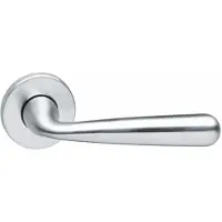 Intersteel Deurkruk Yvonne op rozet - chroom mat