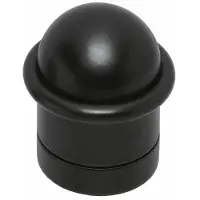 Intersteel Deurstop met ring mat zwart
