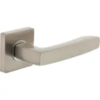 Intersteel Deurkruk Dean op vierkant rozet nikkel mat