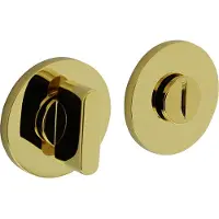 Olivari WC-sluiting rond Tira messing