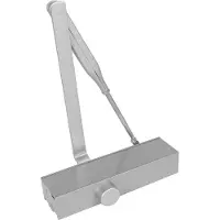 Intersteel Deurdranger Closura met schaararm DR 120 RVS
