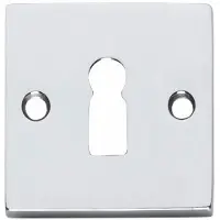 Intersteel | Rozet | Vierkant met sleutelgat | Chroom