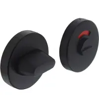 Intersteel Deurbeslag | Wc-sluiting | (RVS, Mat zwart)