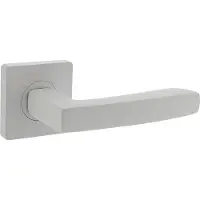 Intersteel Deurkruk Minos op vierkant rozet - wit