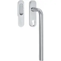 Intersteel Schuifdeurbeslag Slydo RVS met profielcilinder