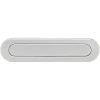 Intersteel Brievenbus ovaal met veer rvs