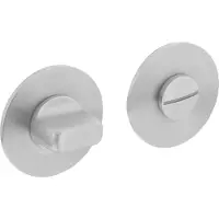 Intersteel Magneetrozet met toilet-/badkamersluiting verdekt 55x3mm - RVS