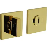 Olivari WC-sluiting vierkant Tira messing
