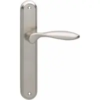 Intersteel Deurkruk George op blind langschild - nikkel mat