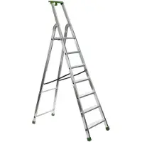 Escalo industriële trapladder quadra, 7 treden